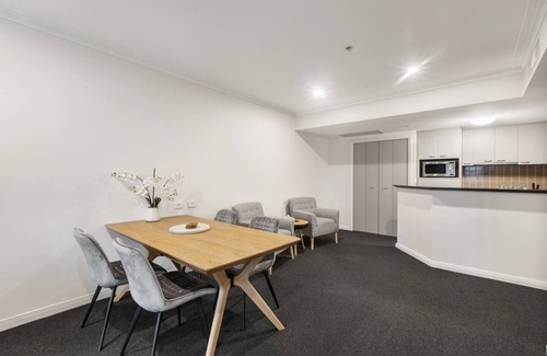 Chinatown Apartment | Executive Urban Living with Balcony and Heated Pool