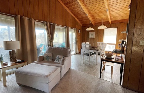 Hatteras Cottage | Exhale is Pet Friendly and close to Teach's Lair Marina and at the southern end of Hatteras Village!