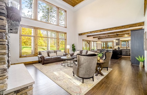 Thompsonville House | Expansive dog-friendly home w/golf course views, and nearby resort amenities