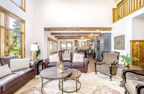 Thompsonville House | Expansive dog-friendly home w/golf course views, and nearby resort amenities