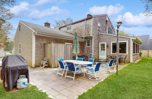 Hyannis House | Expansive Getaway w/Fenced Yard, Outdoor Shower & Private Neighborhood Beach
