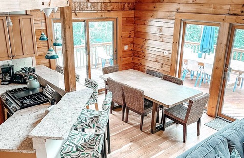 Standish House | Expansive Upscale Retreat on 2 Acres with Sebago Beach Access, Canal Dock, A/C