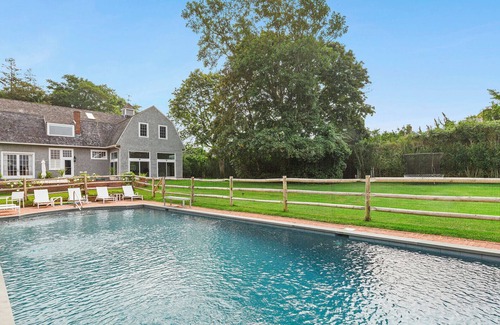 Village of Southampton House | Expansive Waterfront Southampton Home with Private Pool, Close to Village,.