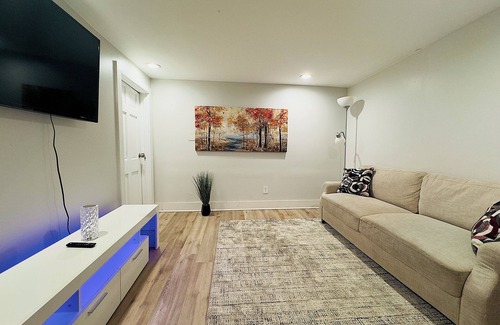 Indianapolis House | Experience comfort and convenience in our newly renovated basement retreat.