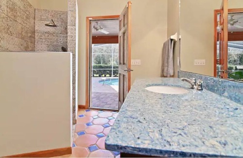 St. Cloud House | Experience FL in a Cypress Cabin w/Pool & Theater