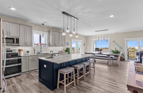 Yaupon Beach House | Experience luxury at Psalm Tree, a spacious 6-bedroom, 6-bathroom ocean view retreat