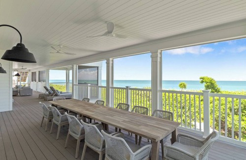 Wulfert House | Experience Shell Seekers! A 12,000 Square Foot Captiva Estate Directly on The Gulf