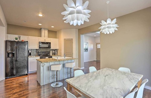 Meridian House | Experience this charming vacation Home. 1,610 ft/3 En-Suite Bedrooms and Private Bathroom and easy access to restaurants, parks, and tons of local attractions, this 3-bedroom, 3.5-bathroom townhome is the perfect home base to return to each evening