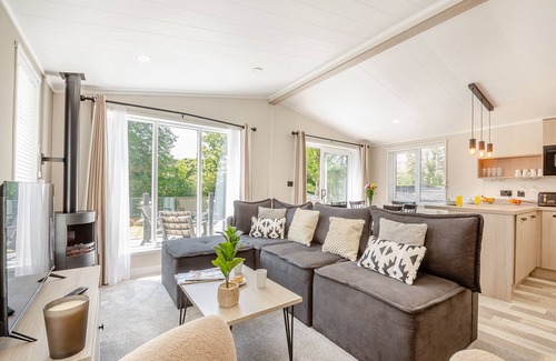 Bethesda Ski Chalet | Experience ultimate luxury with the brand-new Faraday lodge with hot tub.