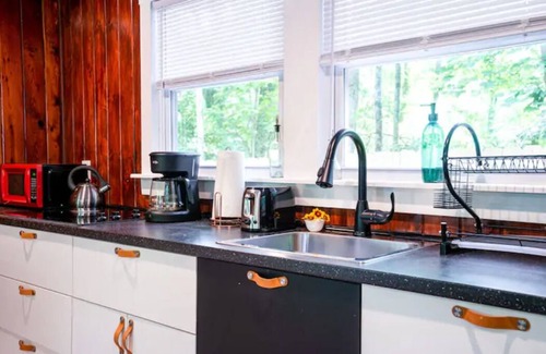 Pisgah Forest Cabin | Explore & Bike from Upscale Cabin in Pisgah Forest