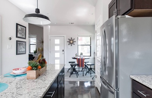 Eastside Promise Neighborhood House | Explore the River Walk from Artsy Designer Retro Chic Home