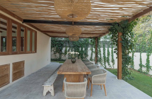 Cemagi House | Exquisite Bohemain 4-bdr modern nestled in the serene embrace of Seseh, Canggu.
