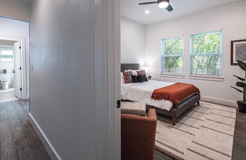North University House | Exquisite Home w/ Private Porch Fenced Yard