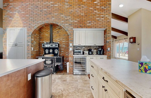 Lakeside House | Exquisite lakefront home with hot tub, dock, firepit, full kitchen, & W/D