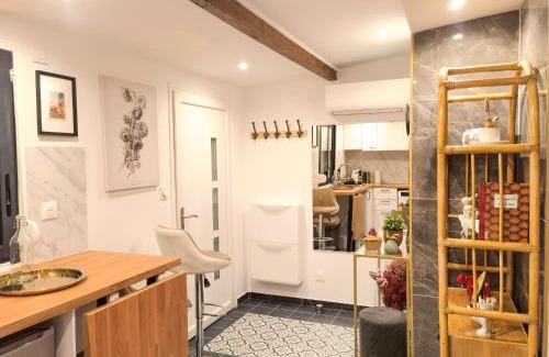 Noisy-le-Grand Apartment | Exquisite tiny house with garden and air con - between Paris-Disneyland - 3mins from train station
