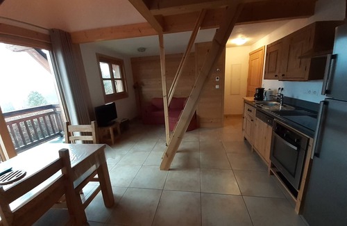 Combloux Ski Chalet | F2 apartment in chalet facing Mont Blanc (pets not allowed)