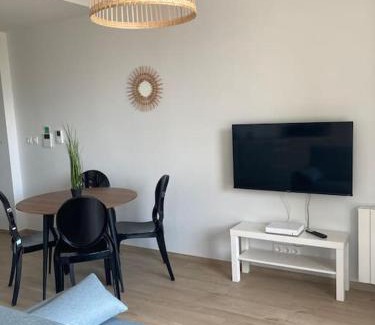 Chamalieres Apartment | F2 neuf cosy et élégant avec terrasse, parking, WIFI