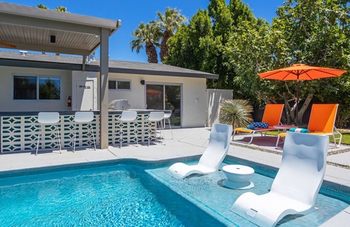 El Mirador House | Fab Four at El Mirador - Gorgeous Midcentury Pool Home w/Resort-Style Yard!