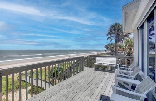 South Ponte Vedra Beach House | FABULOUS FLAMINGO! Gorgeous 4/3 Oceanfront! Just remodeled!