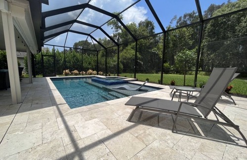 Fountain Lakes House | Fabulous home w/new pool & spa. Minutes to golf, shop, dine, and fun-in-sun.