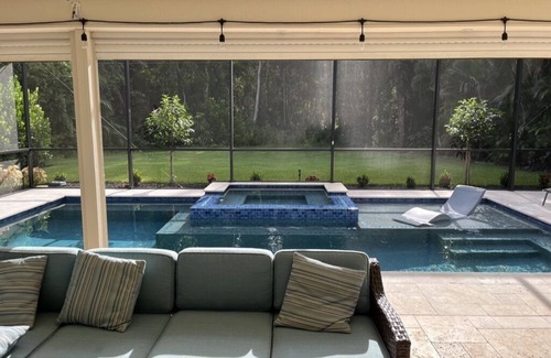 Fountain Lakes House | Fabulous home w/new pool & spa. Minutes to golf, shop, dine, and fun-in-sun.