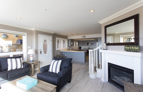 Central Mission Beach Condo | Fabulous Mission Beach Oceanfront 3BR Condo! Family Friendly!