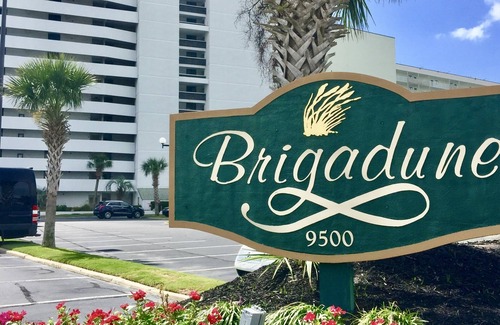 Myrtle Beach Condo | Fabulous OCEANFRONT! Brigadune: Big-Beautiful and Private! W&D! 10% OFF NOW!