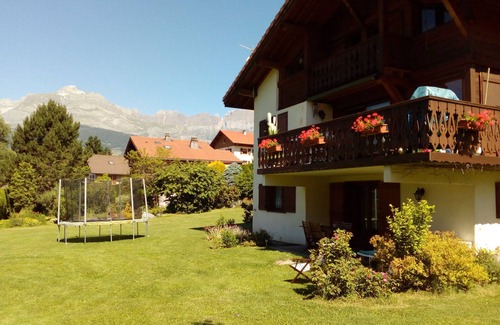 Passy Apartment | Facing Mont Blanc, rent the ground floor of a chalet in Passy