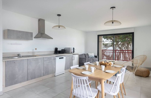 Pleneuf-Val-Andre Apartment | Facing the sea, lovely flat for 8