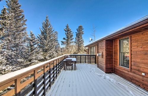 Warm Springs House | Fairplay Getaway w/Game Room & Mtn-View Deck