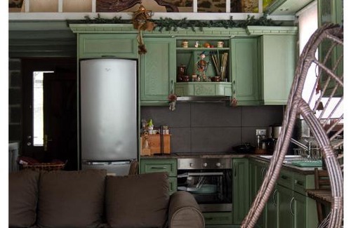 Potamia Ski Chalet | Fairytale Stone House