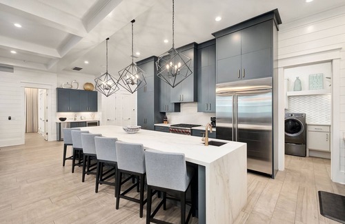Seagrove Beach House | Fall Availability! Golf Front! LSV! Private Pool and Sitting Spa! Private Entrance to the Beach!