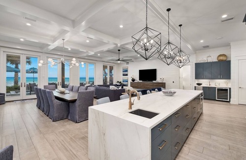 Seagrove Beach House | Fall Availability! Golf Front! LSV! Private Pool and Sitting Spa! Private Entrance to the Beach!