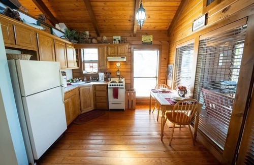 Eureka Springs Cabin | Fall Color Views + Jetted Tub for 2 + Fireplace