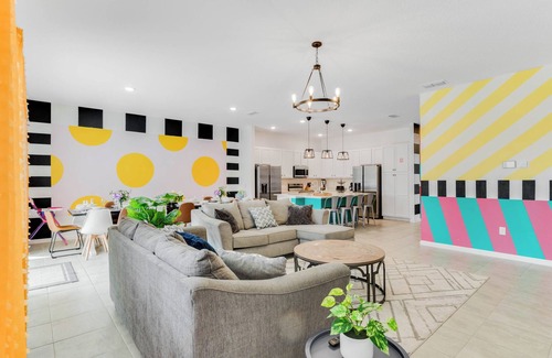 Kissimmee Villa | Fall Discount! Disney Area Spacious 12BR Villa w/10 Suites ~ Pool & Spa