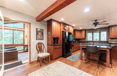 Nellysford House | Fall Foliage Retreat & Hot Tub, Game Room+ at Black Bear Hideaway