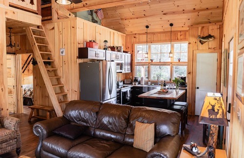 Lakemont House | Fall Folliage Mountain Cabin, River Front, Firepit