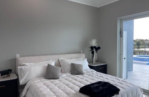 Palm River Estates House | Fall in Naples - Game Room pvt pool hot tub impeccable decor