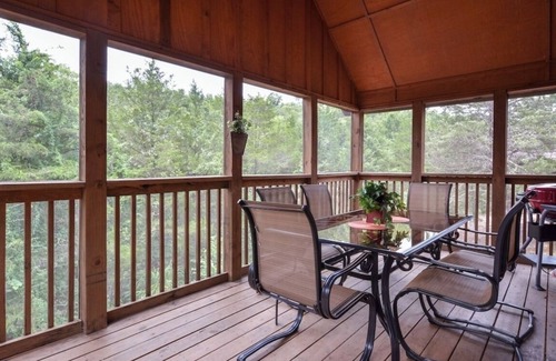 Reeds Spring Cabin | Fall is here! Come stay with us!Two master king suites. Gated golf community.