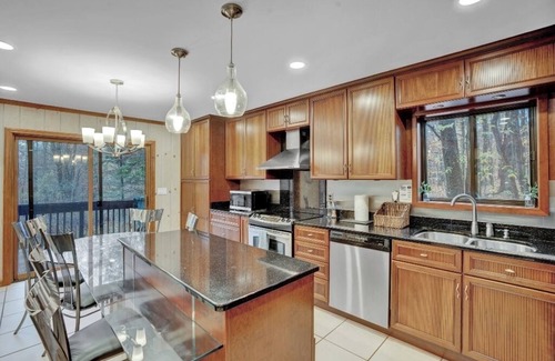 Gouldsboro House | Fall Lake Hideaway – Hot Tub, Fire Pit, Game Room