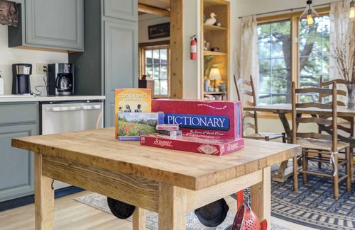 Green Mountain Falls House | Fallsview Cabin! Rustic Forest Escape w/Rock Wall