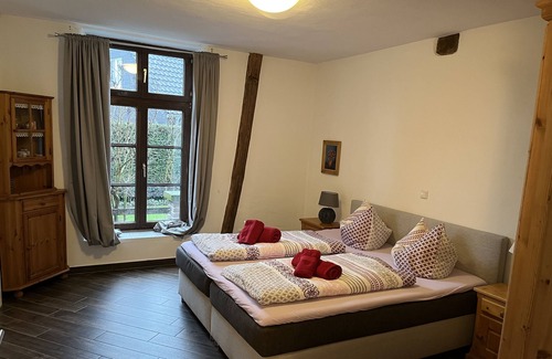 Kalkar Apartment | Family and senior-friendly holiday apartment with a feel-good garden