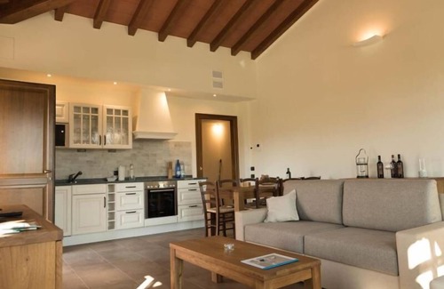 Montepulciano Villa | Family Bio-Suite with 2 bedrooms, 2 bathrooms, a large living room with a double sofa bed. This Suit