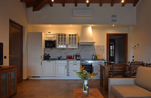 Montepulciano Villa | Family Bio-Suite with 2 bedrooms, 2 bathrooms, a large living room with a double sofa bed. This Suit