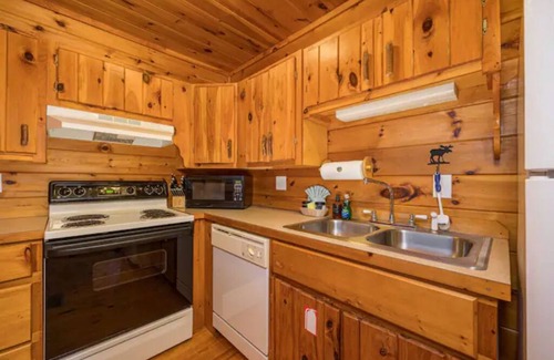 Sevierville Cabin | ⭐Family Cabin near Attractions w/Hot Tub, Arcade, Games, 65" TV, 2 King Beds ⭐