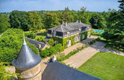 Sainte-Alvere House | Family house, 14 guests, 7 bedrooms+bathrooms, pool, quiet, near Bergerac.