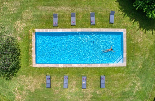 Sainte-Alvere House | Family house, 14 guests, 7 bedrooms+bathrooms, pool, quiet, near Bergerac.