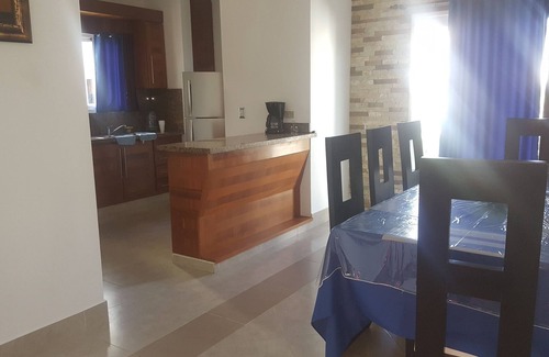 La Esplanada Apartment | Family-friendly 3BD central Sosua condo wih large pool, WIFI, BBQ, A/C, Cable TV