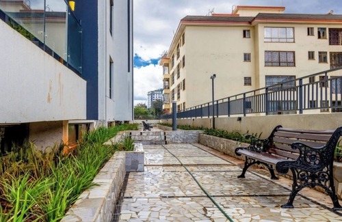 Thompson Estate Apartment | Family Friendly and Cozy Kilimani apartment with heated pool and kids play area.