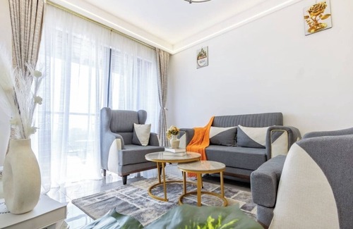 Thompson Estate Apartment | Family Friendly and Cozy Kilimani apartment with heated pool and kids play area.